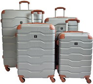 Bertoo Firenze Travel case, silver 4in1 set - Case Set