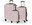Bertoo Torino Travel case, pink 3in1 set