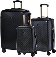 BERTOO Torino Cestovní kufr černý set 3v1 - Case Set