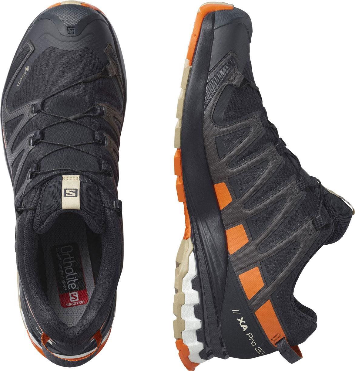 Salomon XA PRO 3D v8 GTX Night Sky Red Orange Safari EU 43 33