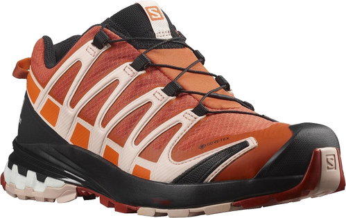 Salomon XA PRO 3D v8 GTX W Mecca Orange/Peachy Keen/Red Orange EU 36,67 / 225 mm - Trekking Shoes - Main image