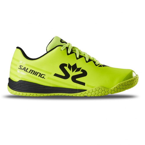 Salming Spark Shoe Kid Fluo Yellow/Black size 33 EU / 210mm - Indoor Shoes - Main image