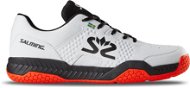 Salming Hawk Court Shoe, Men, White/Black, size 44 EU / 280mm - Indoor Shoes