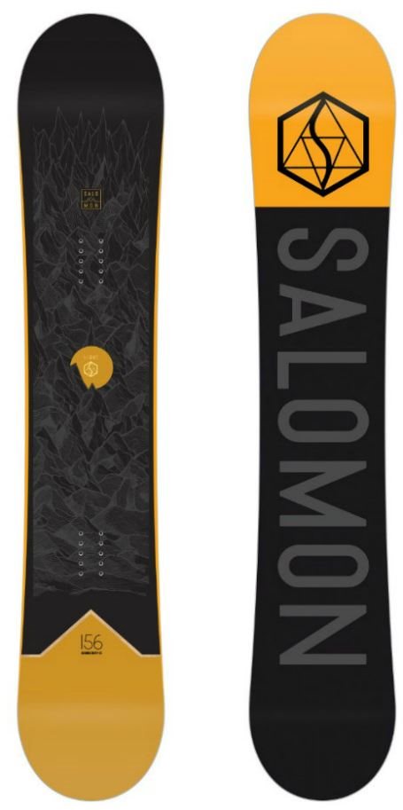 Salomon set SIGHT+RHYTHM BLACK vel. 153 cm - Snowboard komplet