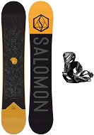 Salomon set SIGHT+RHYTHM BLACK vel. 162W cm - Snowboard komplet