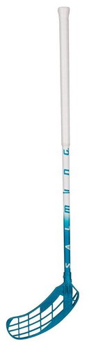 SALMING Matrix 32, White/Blue, 82 (93 R) - Floorball Stick - Main image