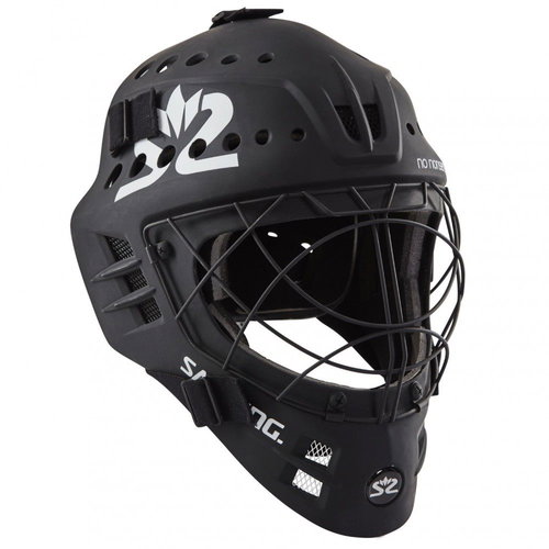 SALMING Phoenix Elite Helmet, Black - Floorball mask - Main image