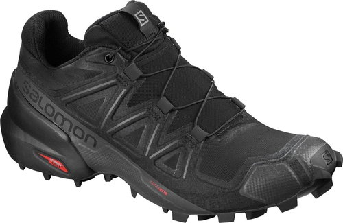 Salomon SPEEDCROSS 5 GTX Black/Black/Phantom, size EU 11/295mm - Trekking Shoes - Main image