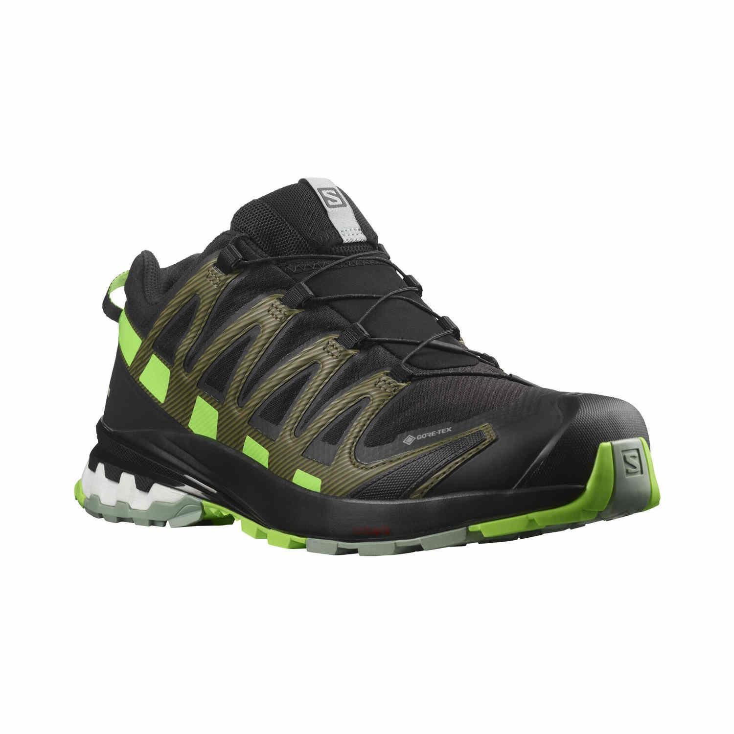 Salomon XA PRO 3D v8 GTX Black/Green Gecko, size 9/280mm - Running ...