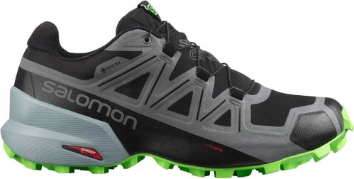 Salomon SPEEDCROSS 5 GTX Black/QuSh/Green, size 10/290mm - Running Shoes - Main image