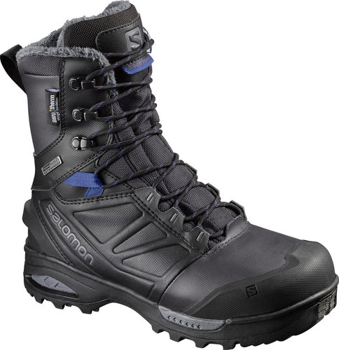 Salomon TOUNDRA PRO CSWP W Phantom/Black/Amparo Blue, size EU 37.33/225mm - Trekking Shoes - Main image