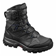 Salomon CHALTEN TS CSWP Black/Black/Sargas Black/Blue EU 6,5 / 260 mm - Trekking Shoes