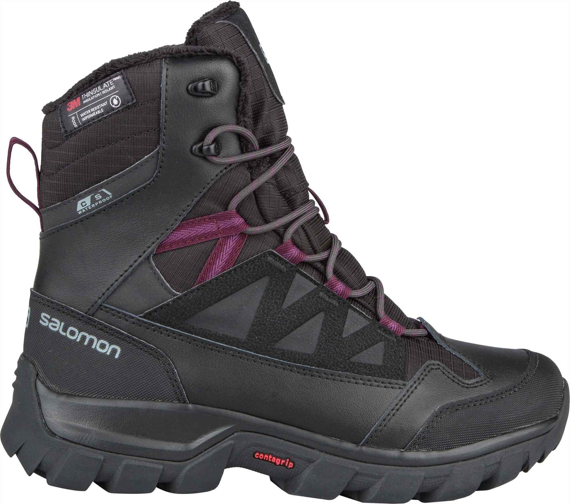 Salomon CHALTEN TS CSWP W Black Pote black purple EU 36 215 mm