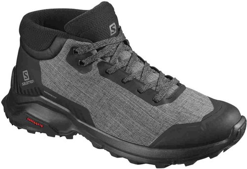 Salomon X REVEAL CHUKKA CSWP Black/G black/grey EU 10.5 / 290 mm - Trekking Shoes - Main image