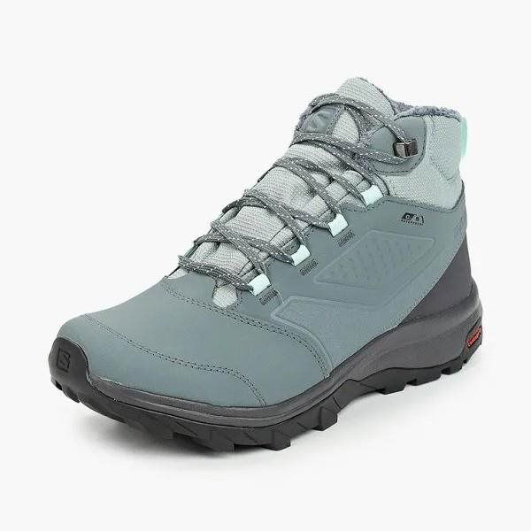 Salomon YALTA TS CSWP W Lead Stormy Weather Icy Morn size 7 260mm