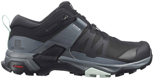 Salomon X ULTRA 4 GTX W Black/Stormy Weather/Opal Blue, size 4.5/240mm - Trekking Shoes - Main image