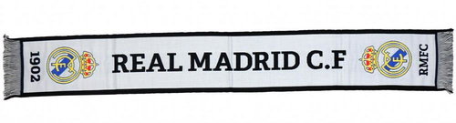 Fan-shop REAL MADRID No3 white scarf - Scarf - Main image