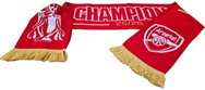 FC Arsenal: Champions 25/26, pletená - Scarf