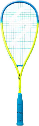Salming Grit Powerlite Racket Blue/Yellow - Squash Racket - Main image