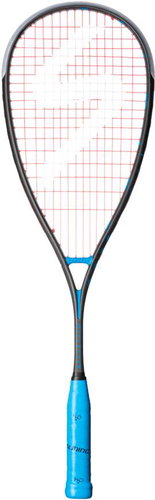 Salming Grit Feather Racket Black/Cyan - Squash Racket - Main image