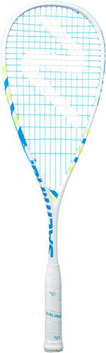 Salming Forza Powerlite Racket White/Blue/Yellow - Squash Racket - Main image