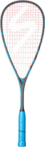 Salming Forza Feather Racket Black/Cyan - Squash Racket - Main image