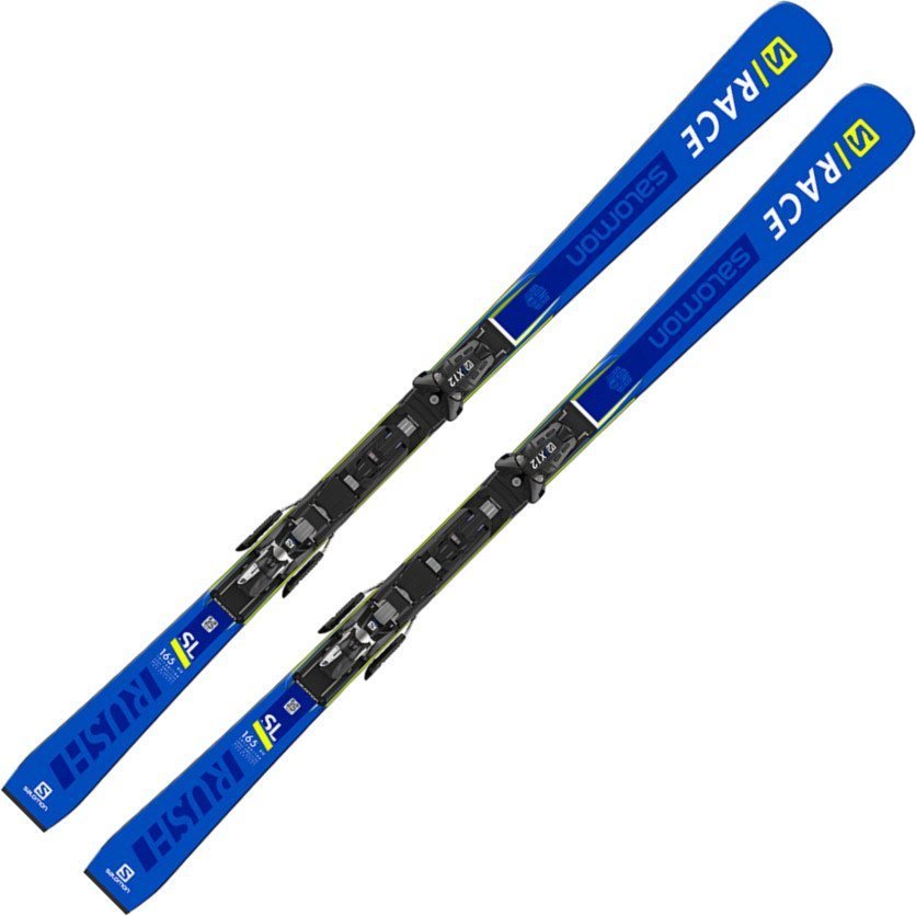 Salomon S / Race Rush Sl + X12 Tl size 160 cm - Downhill Skis 