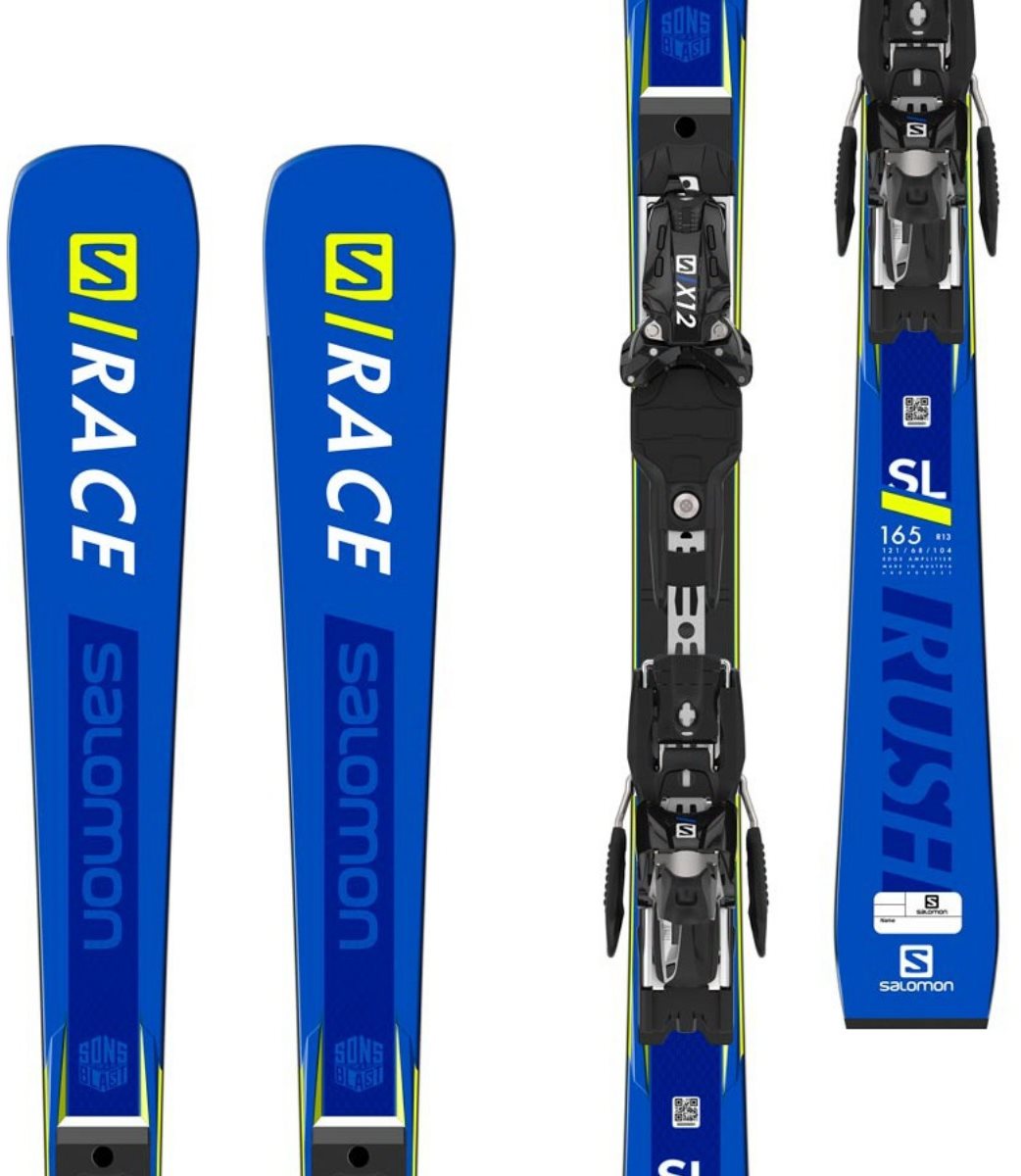 Salomon S / Race Rush Sl + X12 Tl size 165 cm - Downhill Skis | Alza.cz