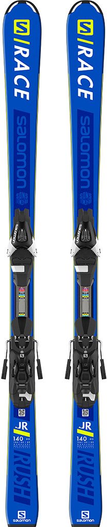 Salomon S/Race Rush Jr + L7 B80 veľ. 130 cm - Zjazdové lyže