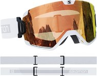 Salomon Cosmic, Photo White/AW Red - Ski Goggles