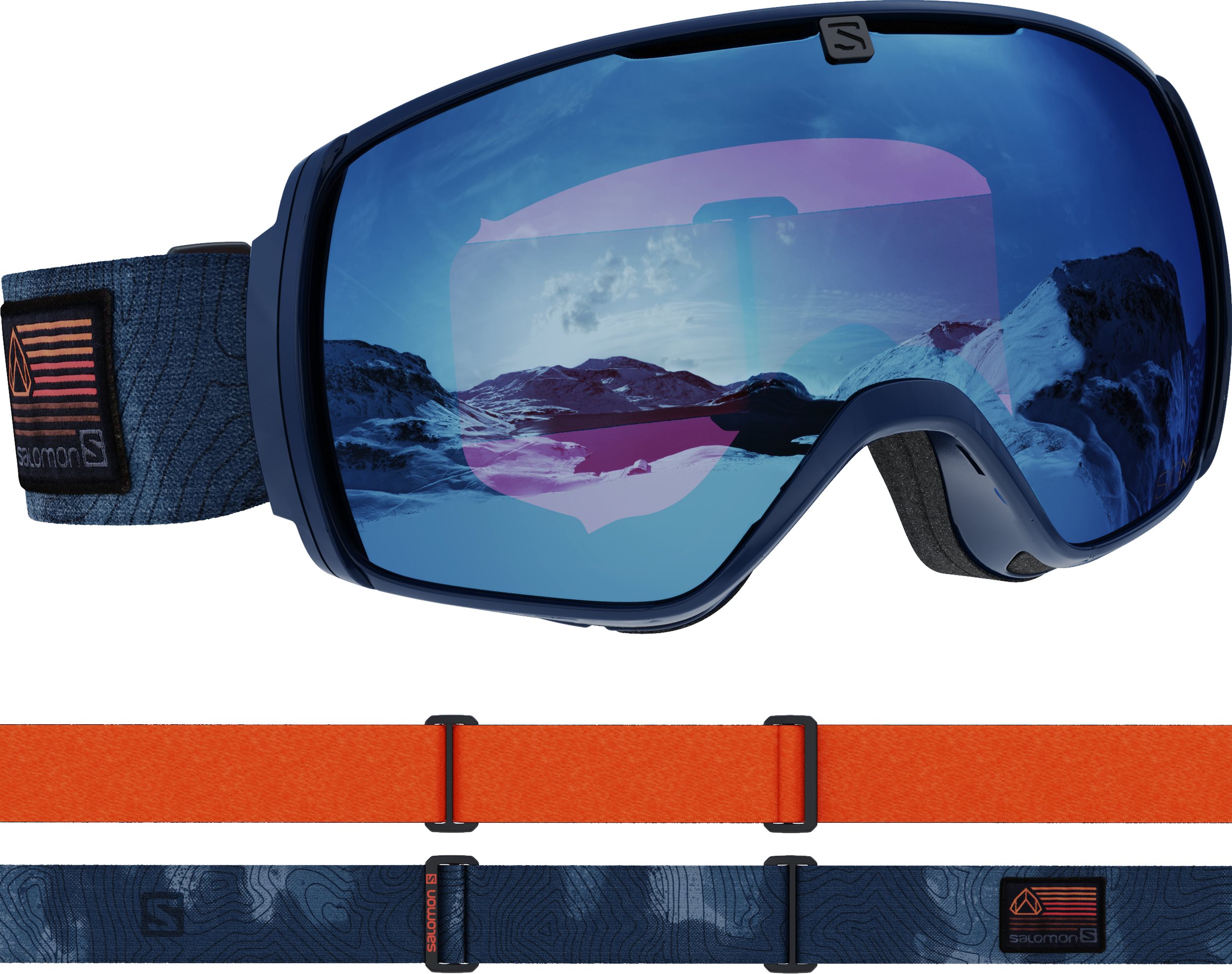 Salomon XT One Sigma E.Blue Uni SkyBlu Ski Goggles Alza.cz