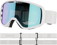 Salomon Aksium, White-Grey/Uni Mid Blue - Ski Goggles
