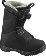 Salomon Pearl Boa, Black/Black/Tropical Peach, size 38.5 EU/245mm - Snowboard Boots