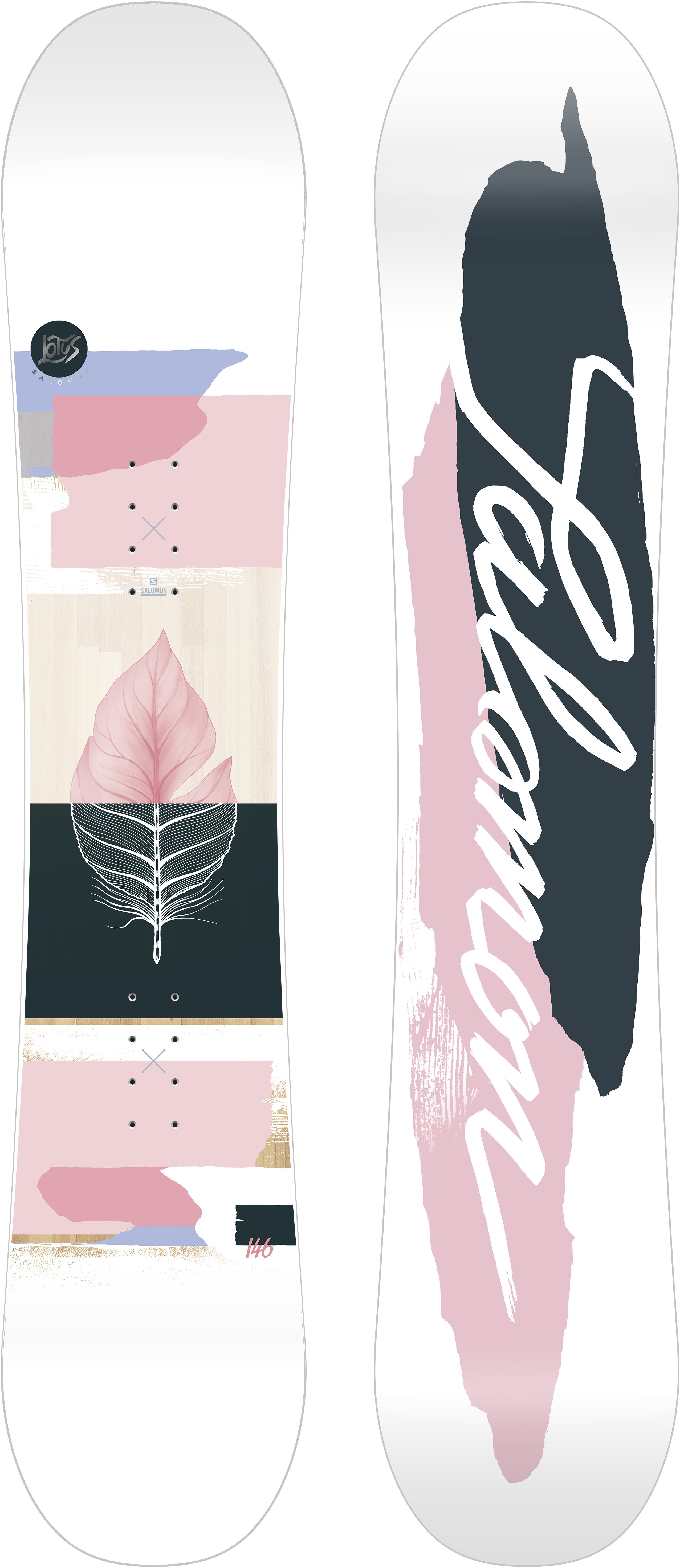 Salomon Lotus + SPELL White, veľ. 135 cm - Snowboard komplet | Alza.sk