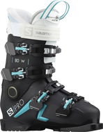 Salomon S/PRO 80 W Black/Scuba Blue/White Size 39 EU/250mm - Ski Boots