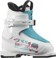 Salomon T1 Girly, White/Scuba Blue, size 24.66 EU/150mm - Ski Boots
