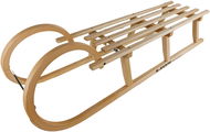 Acra Rohačky s dřevěným sedákem 125 cm - Sáňky