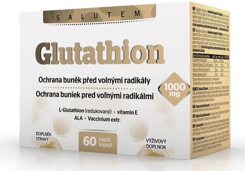 Salutem Glutathione 1000 mg 60 capsules - Dietary Supplement - Main image
