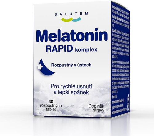Salutem Melatonin Rapid Complex ODT, 30 tablets under the tongue - Melatonin - Main image