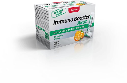 Salutem Immuno Booster Akut 10 ampoules, orange - Dietary Supplement - Main image