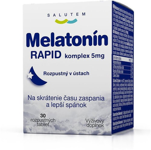 Salutem Melatonin Rapid Complex 5 mg 30 tablets - Melatonin - Main image