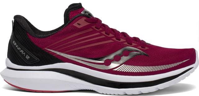 Saucony Kinvara 12 Red Silver size EU 38 235mm Running Shoes