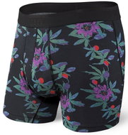 Saxx Platinum Boxer Brief Fly, Black Hawaiian Noir, size XL - Boxer Briefs