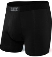 Saxx Ultra Boxer Brief Fly 2PK, Black/Tie One On, size XL - Boxer Shorts