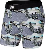 Saxx Ultra Boxer Brief Fly Grey The Hills Are Alive - Boxerky