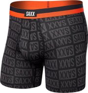 Saxx Sport Mesh Boxer Brief Fly Checkerboard-Black L - Boxer Shorts
