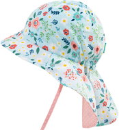 Wouki Hehu- mint/pink dots M - Wide-Brimmed Hat