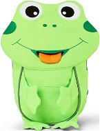 Affenzahn Small Friend Frog – neon green uni - Detský ruksak