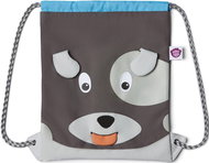 Affenzahn Kids Sportsbag Dog - gray uni - Children's Backpack