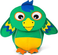 Affenzahn Piet Parrot small - green uni - Children's Backpack